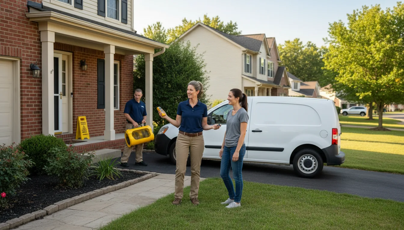 Water restoration image for Water Damage & Restoration Services in Cape Fair, MO